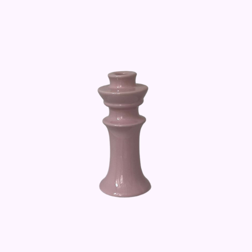 Kaarsenstandaard roze
